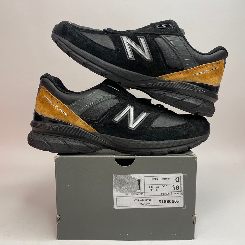 New Balance 990v5 “Black Tan” 2023 - Picture 1 of 4
